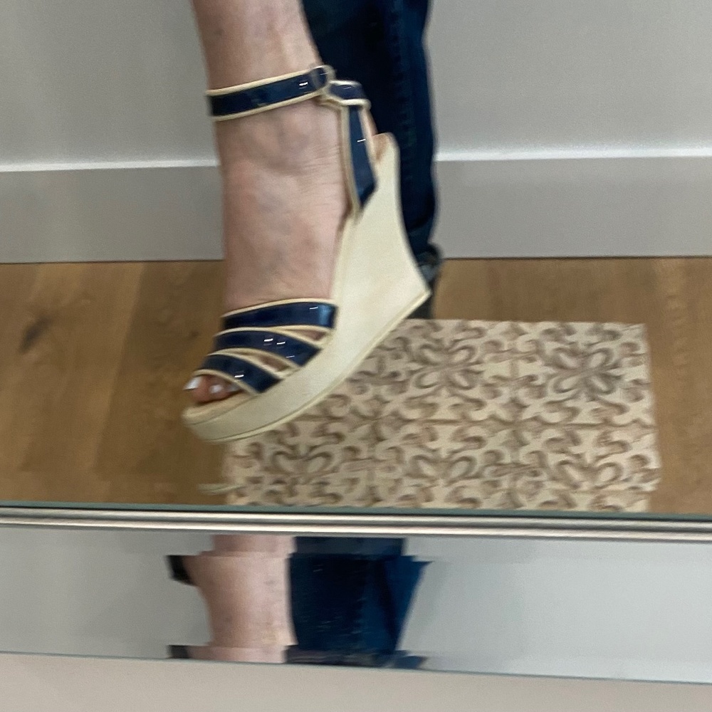 Stella McCartney wedge  sandals - 6.5